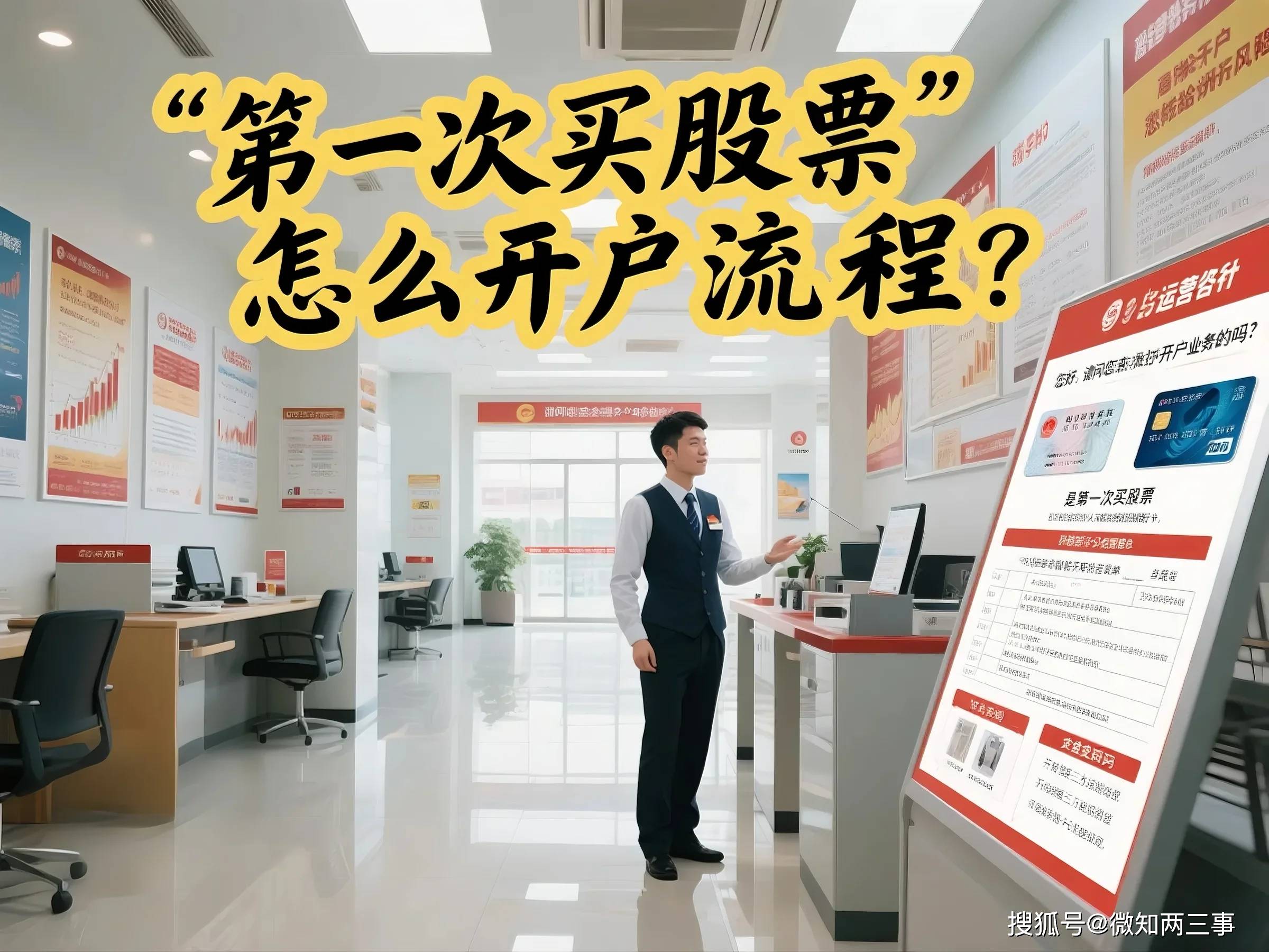 第一次买股票怎么开户流程？