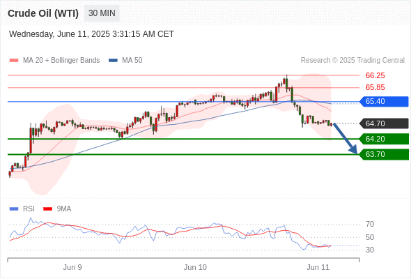 每日策略:06/11 外汇黄金原油行情分析