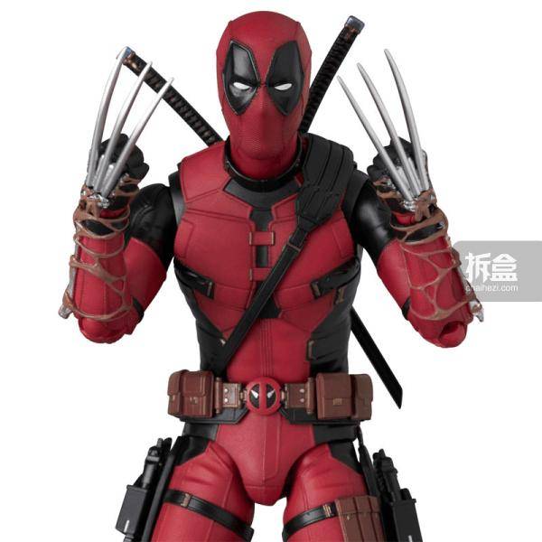 MAFEX MAFEX 漫威 死侍与金刚狼ver. 死侍6寸可动人偶