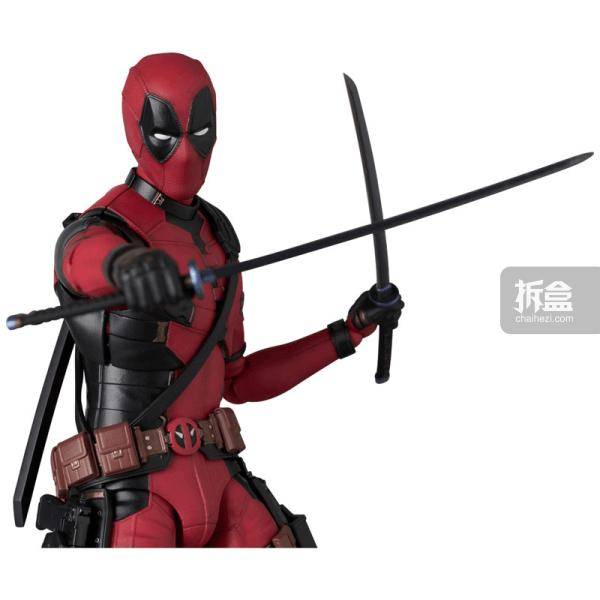 MAFEX MAFEX 漫威 死侍与金刚狼ver. 死侍6寸可动人偶