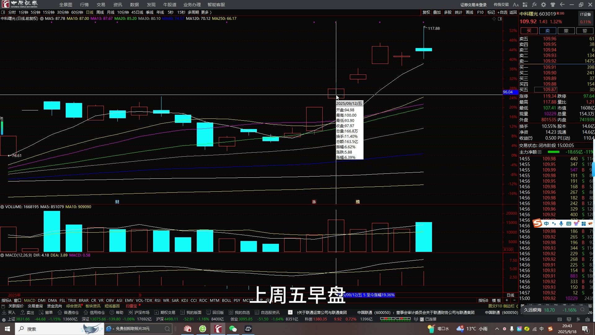 中科曙光股票(中科曙光股票属于什么板块)
