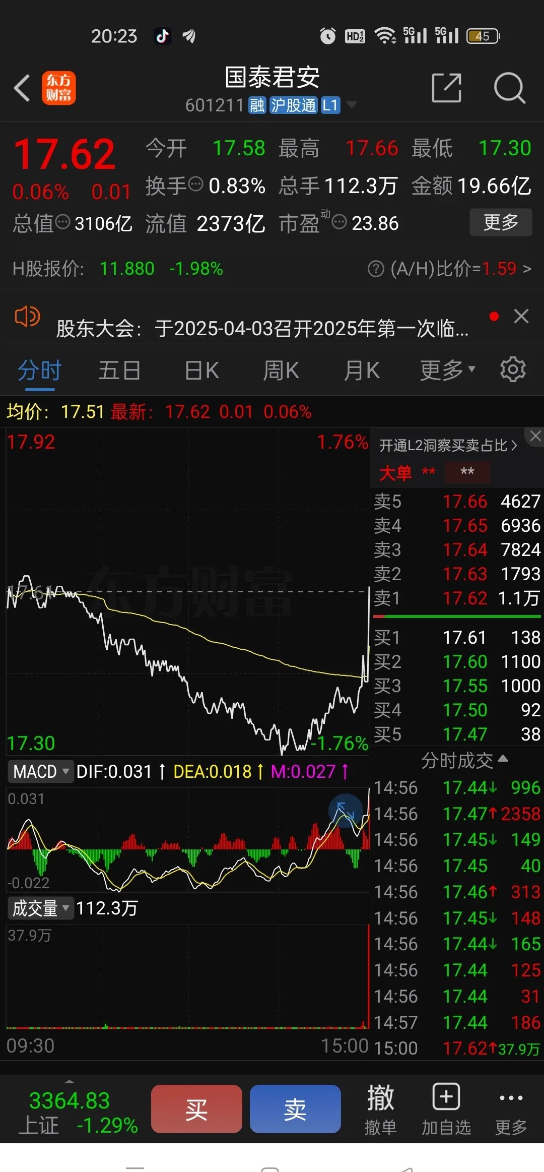 中国联通股票(中国联通股票行情)